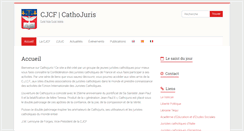 Desktop Screenshot of cathojuris.org