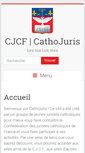 Mobile Screenshot of cathojuris.org